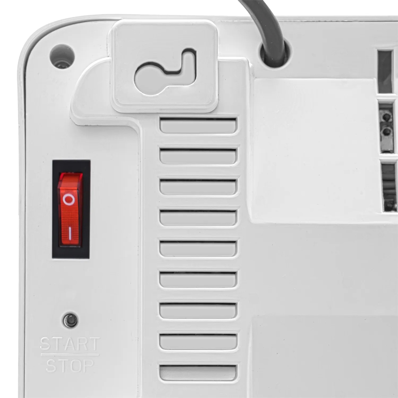 Incalzitor electric de perete, Trotec, monofazat cu ventilator si telecomanda/termostat digital, tip TFC-W27E