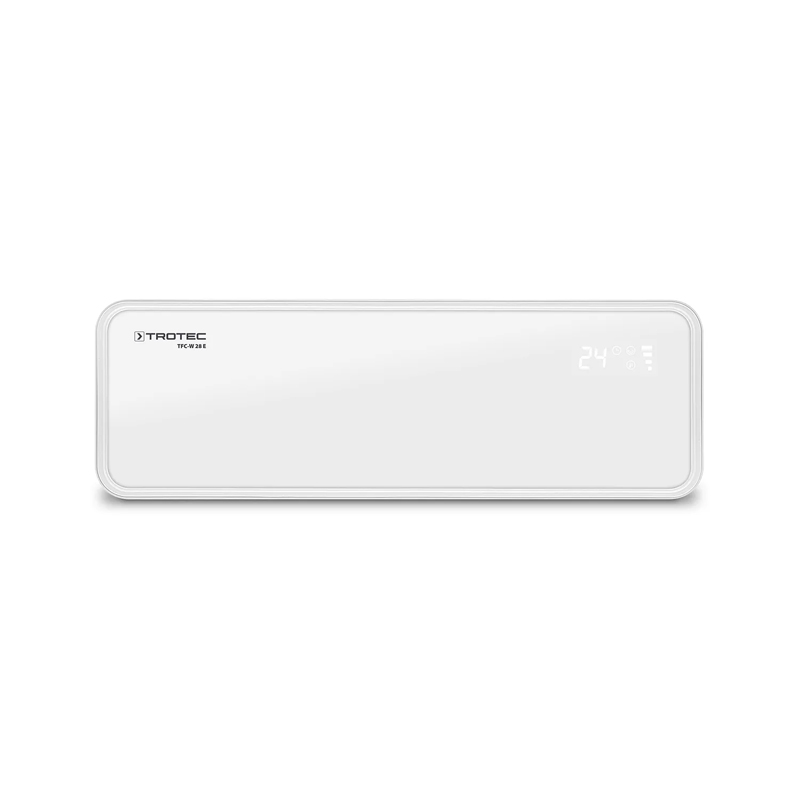 Incalzitor electric de perete, Trotec, monofazat cu ventilator si telecomanda/termostat digital, tip TFC-W28E