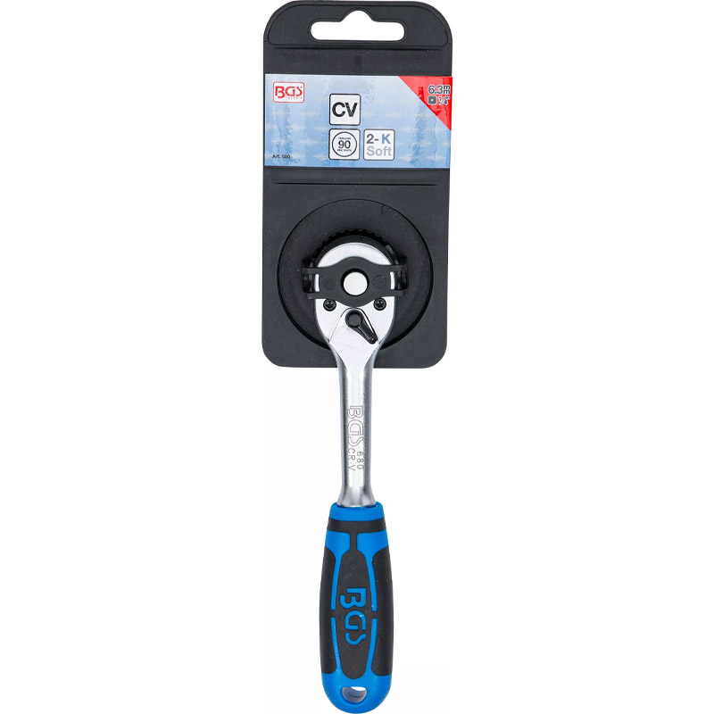 Cheie cu clichet dreapta, reversibila, 1/4