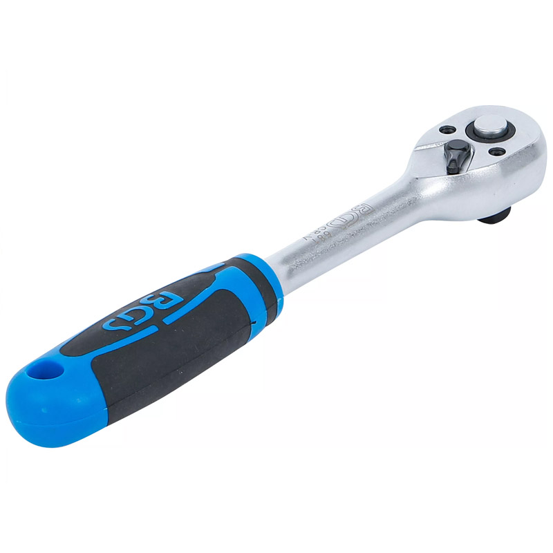 Cheie cu clichet dreapta, reversibila, 3/8