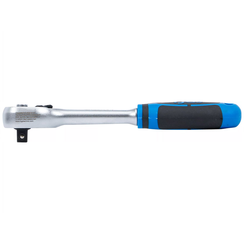 Cheie cu clichet dreapta, reversibila, 3/8