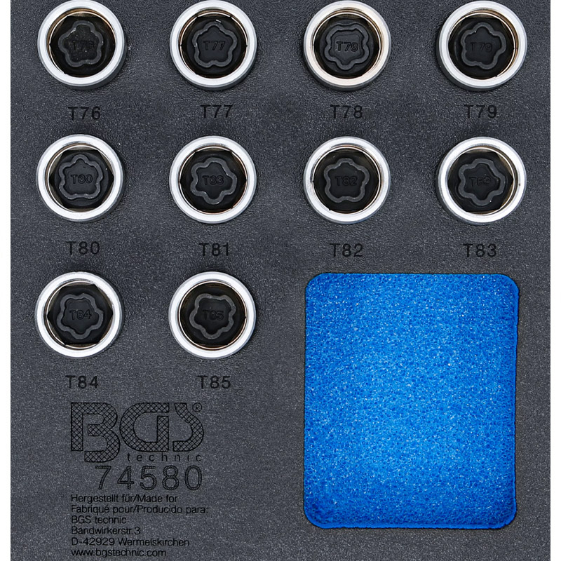 Set 10 chei desfacut antifurturi roti Tesla