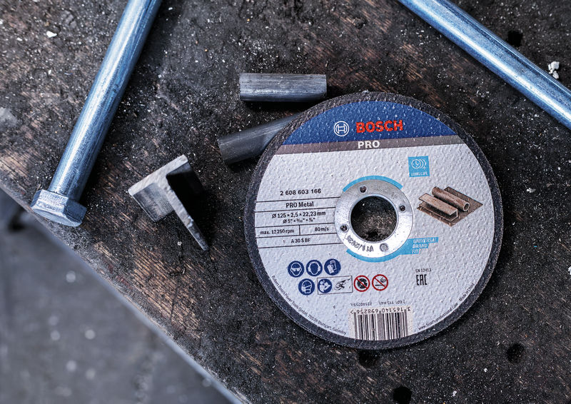 Disc taiere metal, drept, 125x22.2x1.6 mm