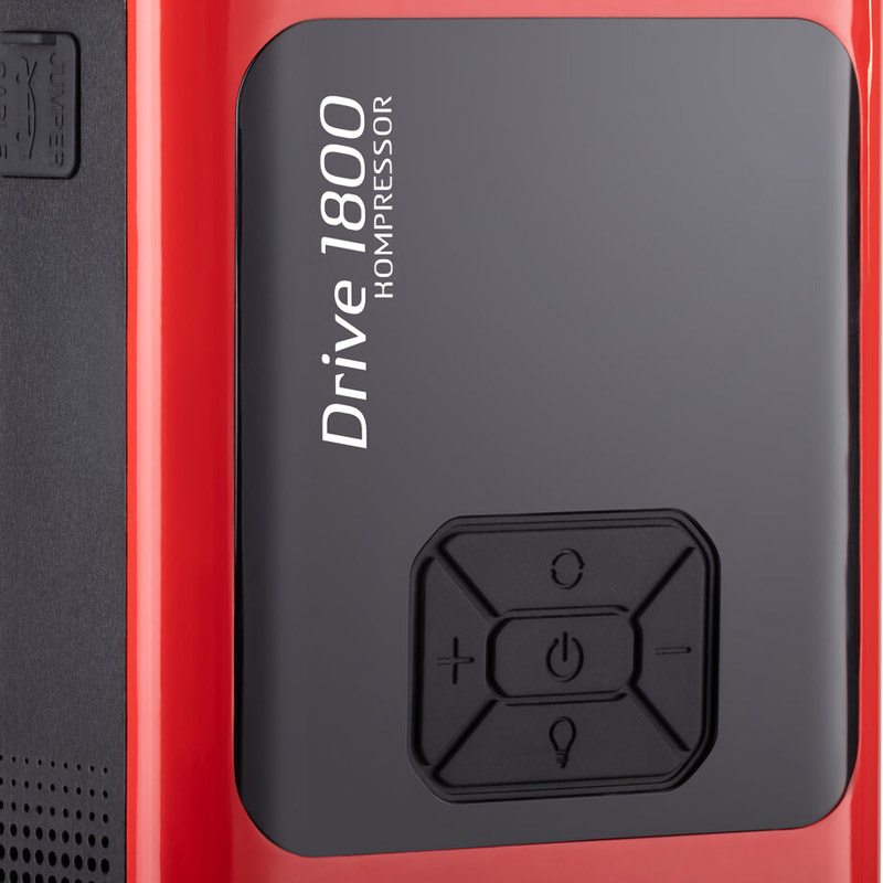 Robot de pornire portabil 12V Li-Po, multifunctional (include compresor aer) 5 moduri, Telwin DRIVE 1800 Kompresor 