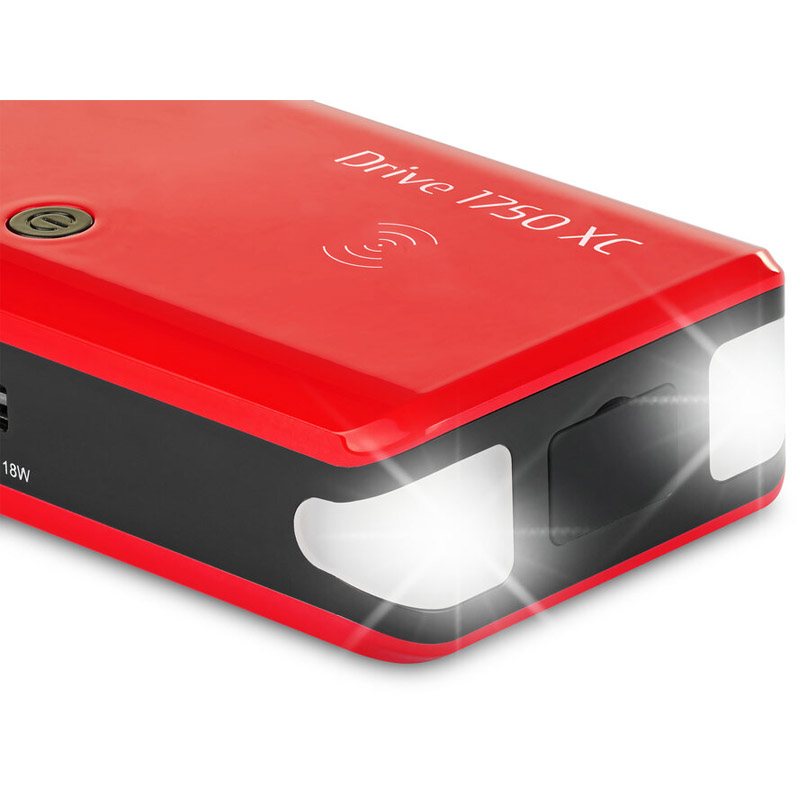 Robot de pornire portabil 12V Li-Po, USB-A + USB-C, multifunctional 4 modui, Telwin DRIVE 1750XC