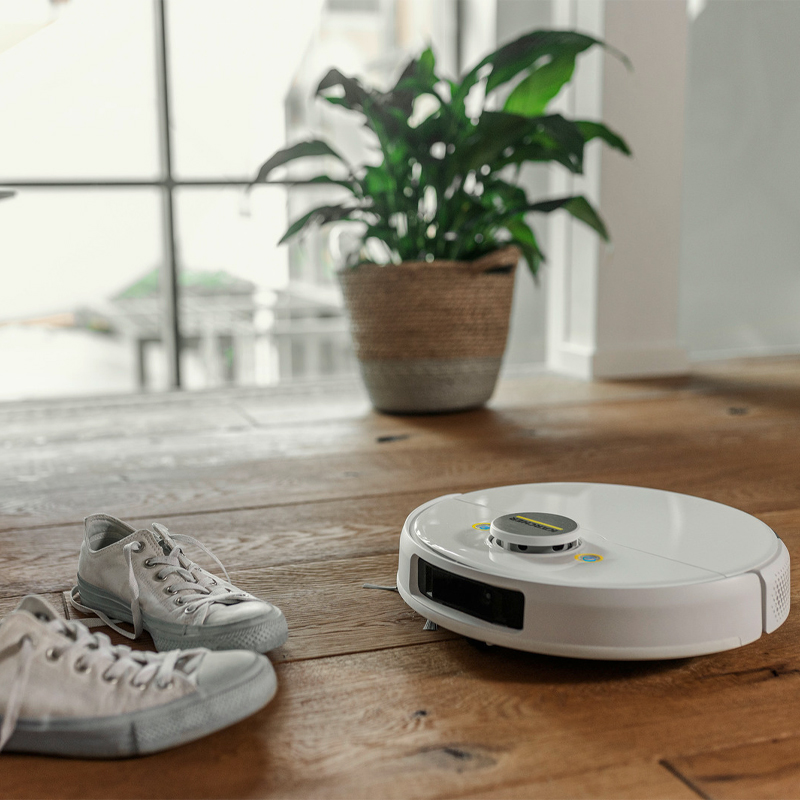 Aspirator robot cu functie de mop, Kärcher, tip RCV5 Confort