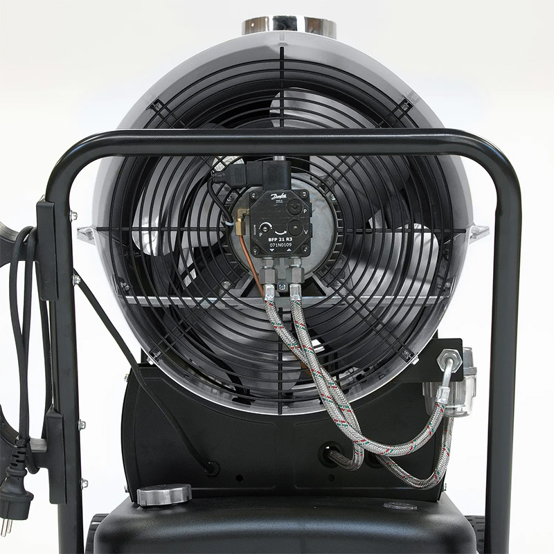  Incalzitor cu motorina cu ardere indirecta, 50kW, TROTEC tip IDE50