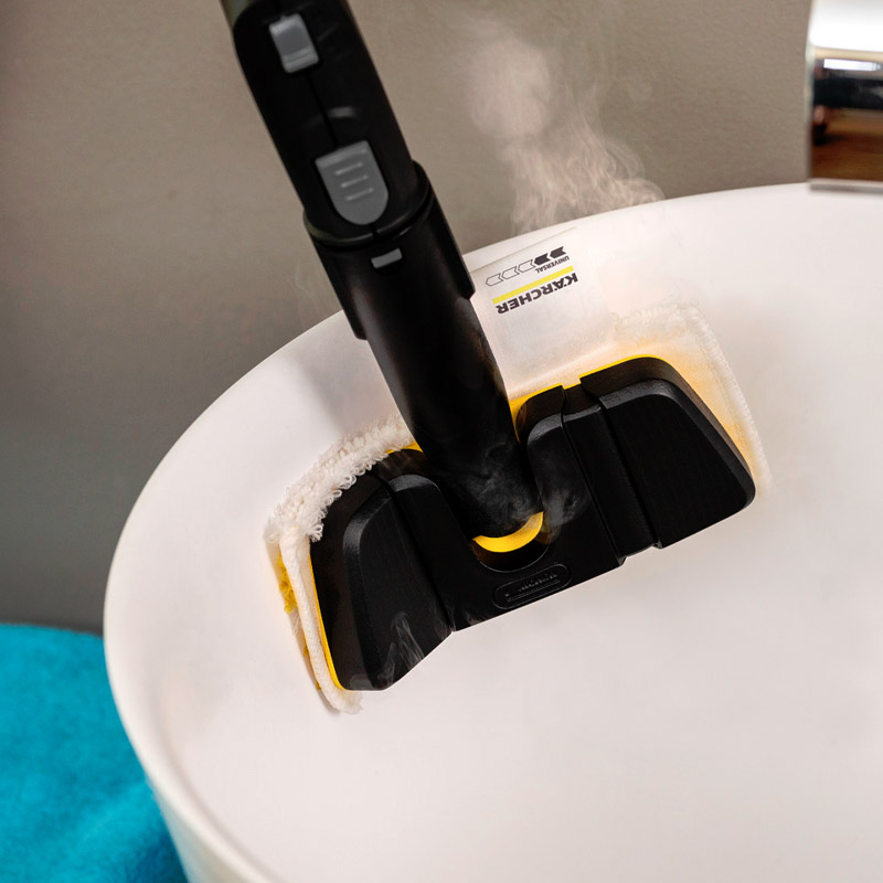 Set duza de mana flexibila pentru suprafete curbate + laveta, Karcher