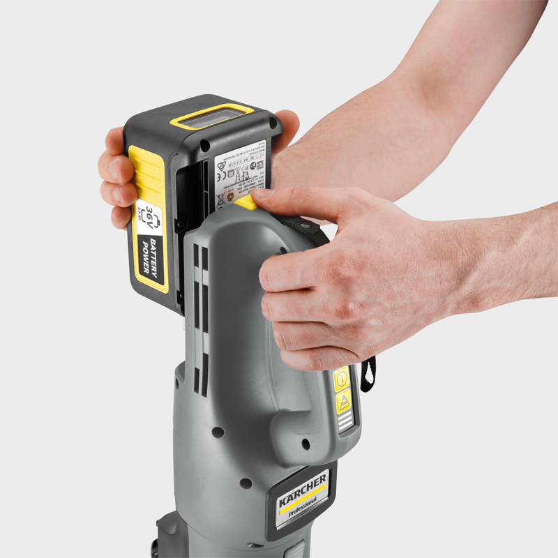 Aspirator vertical compatibil cu acumulator 36V, Kärcher, tip LVS1/2Bp, SOLO (fara incarcator si acumulatori)