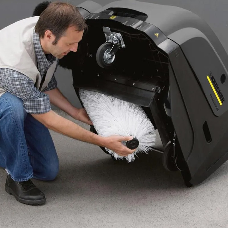 Perie cilindrica reversibila dura pentru Kärcher KM 75/40