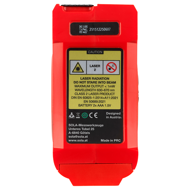 Ruleta digitala 5m cu telemetru laser 20m, BLUETOOTH, tip SOLA METEC