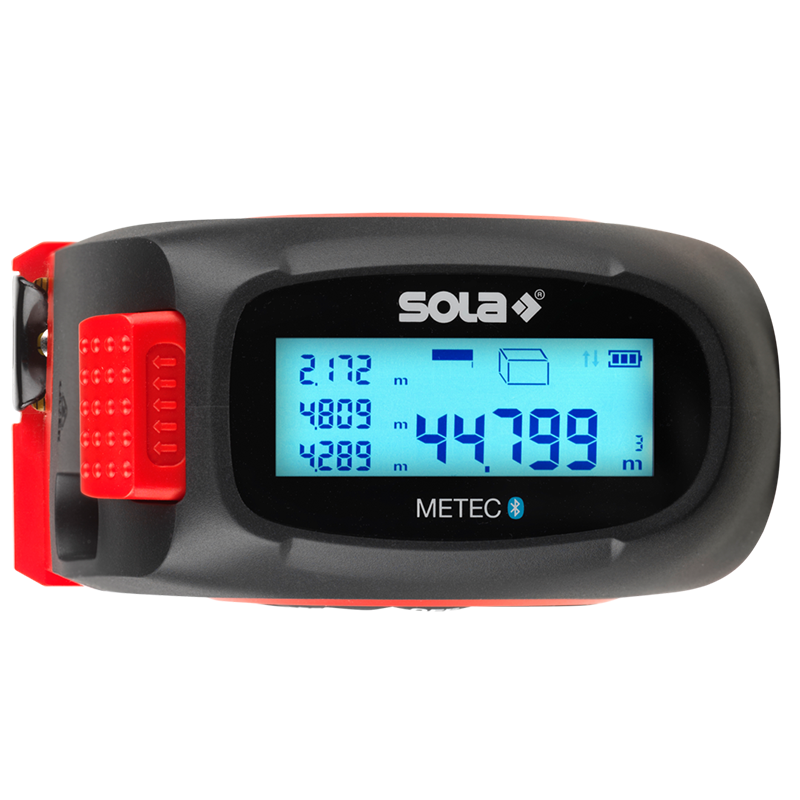 Ruleta digitala 5m cu telemetru laser 20m, BLUETOOTH, tip SOLA METEC