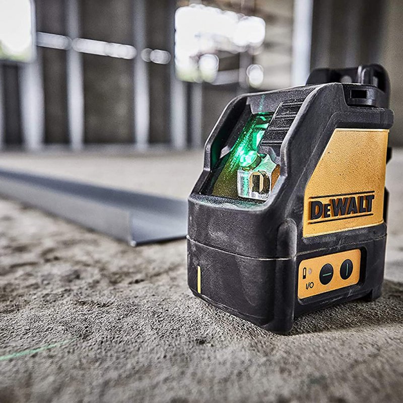 Nivela laser DeWALT cu linii, verde, tip DW088CG-XJ