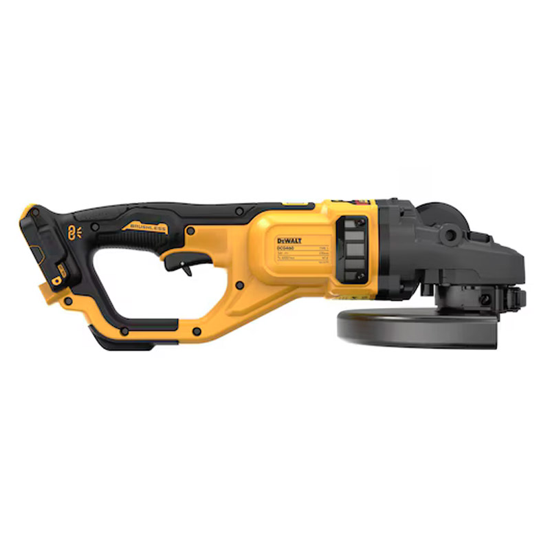 Polizor unghiular DeWALT, 230mm, 54V, 6000 rpm, SOLO, in cutie carton, tip DCG460N-XJ