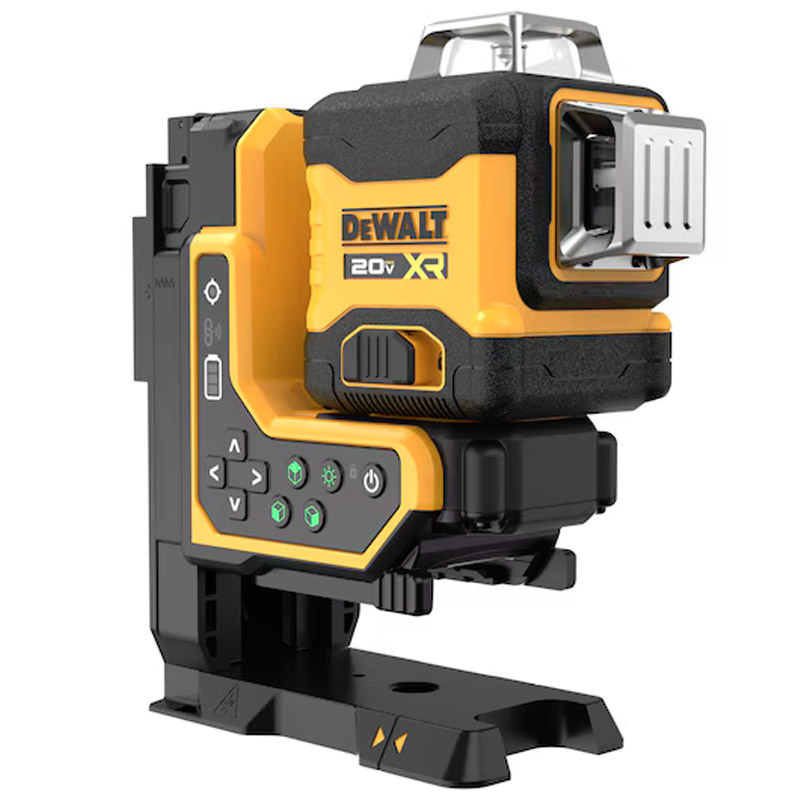 Nivela laser DeWALT cu telecomanda si acumulatori 18V XR Li-Ion, cu 3 linii fascicul verde 3x360°, SOLO, DeWalt tip DCLE34035B-XJ