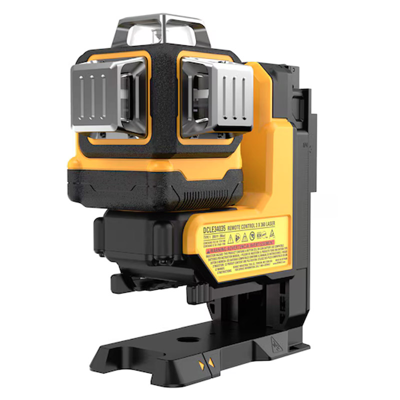 Nivela laser DeWALT cu telecomanda si acumulatori 18V XR Li-Ion, cu 3 linii fascicul verde 3x360°, SOLO, DeWalt tip DCLE34035B-XJ