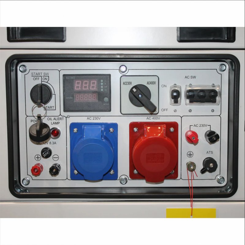 Generator de curent trifazat, insonorizat, pornire electrica, 9.4 kVA, tip SCDG10000SE TEQ