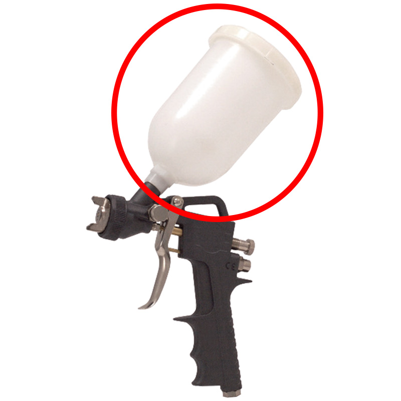 Vas superior pentru pistoalele de vopsit, 0.5l, FIAC