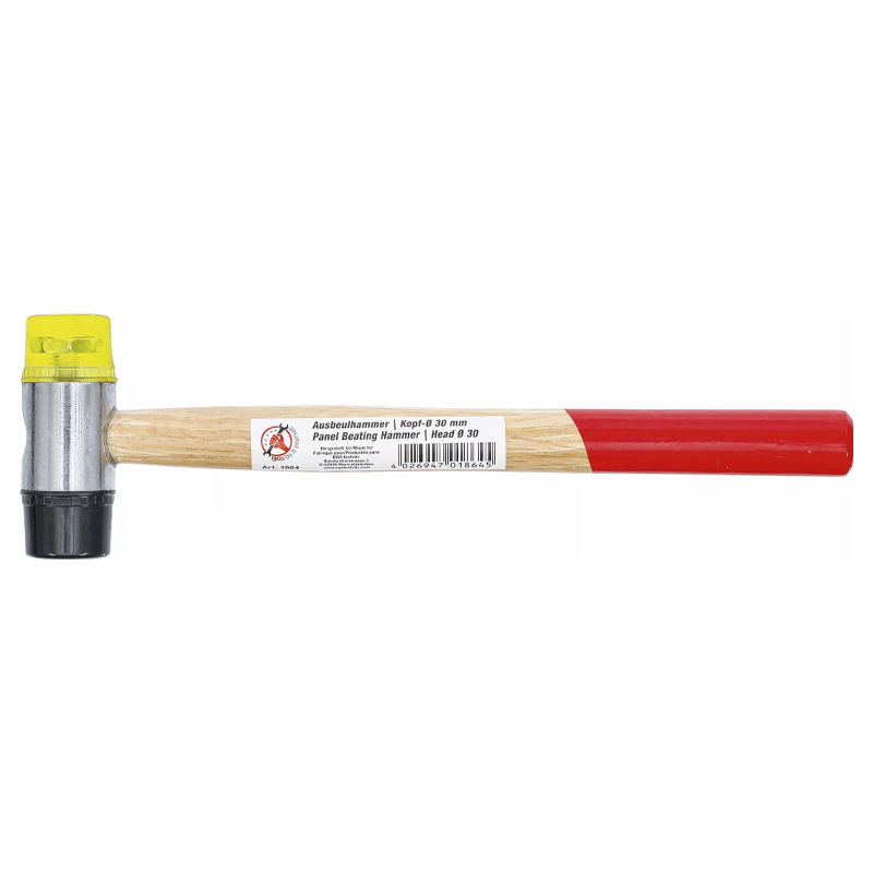 Ciocan rotund plastic+cauciuc, Ø 30 mm, BGS