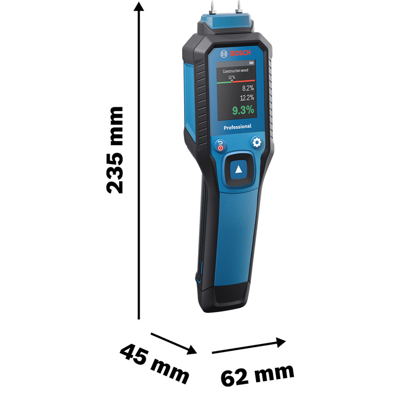 Aparat de masurare a umiditatii (higrometru) pentur lemn si alte materiale de constructii, LCD 2