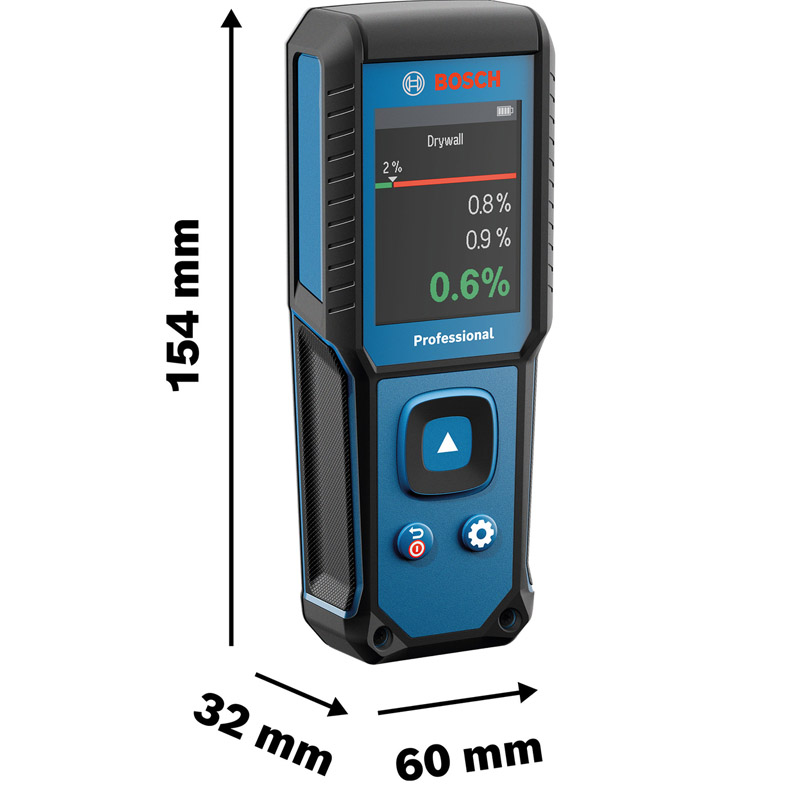 Aparat de masurare a umiditatii (higrometru) pentur lemn si alte materiale de constructii, LCD 2.4