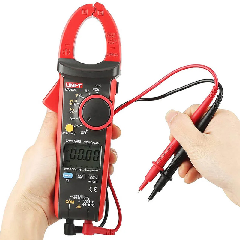  Clampmetru digital (cleste ampermetric) 8 functii, tip UT216C UNI-T