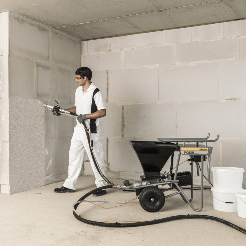 Pompa pentru gleturi, tencuieli, decorative, WAGNER PlastCoat 1030E Spraypack