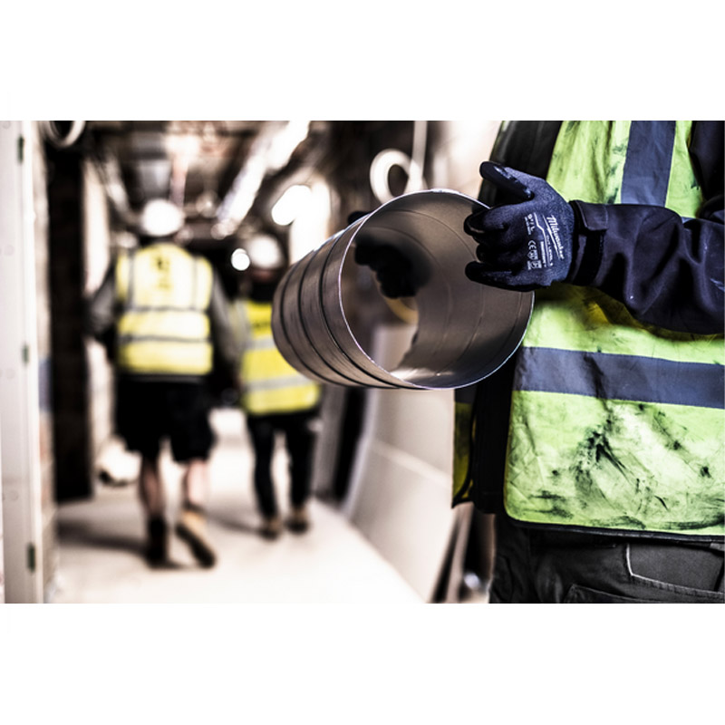 Manusi rezistente la taiere nivel E, marime M/8