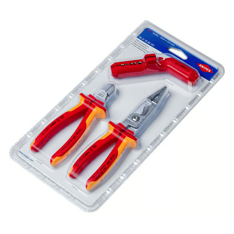 Set 3 scule pentru instalatii electrice, Knipex