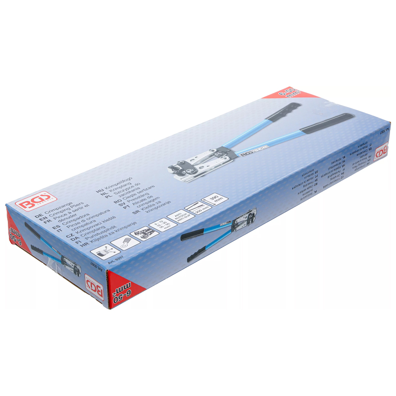 Cleste de sertizat cabluri electrice BGS, 6-50mm², 390mm