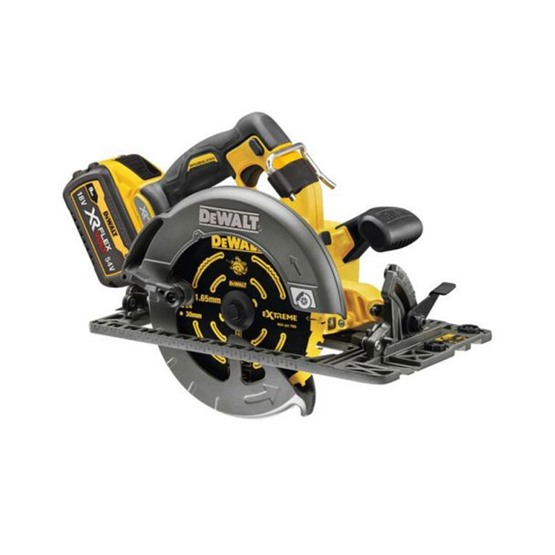 Fierastrau circular 190 mm, cu acumulatori Li-Ion XR FLEXVOLT 54 V 2x 9.0 Ah, DeWalt tip DCS579X2-QW