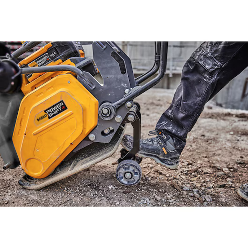 Placa compactoare cu acumulator 55V, 10Ah si incarcator, DeWalt PowerShift, 100kg, tip DCPS7154
