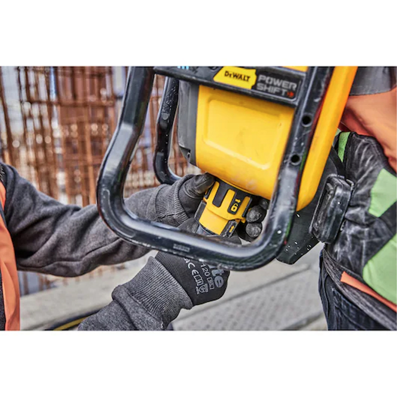 Vibrator de beton tip rucsac PowerPack, compatibil cu acumulatori 55V, Solo, Dewalt PowerShift, tip DCPS310N-XJ