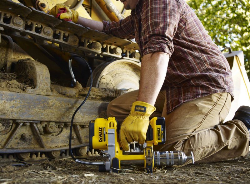 Pistol pentru silicon&adezivi cu acumulatori 18V, SOLO, 400 ml, tip DCGG571NK-XJ