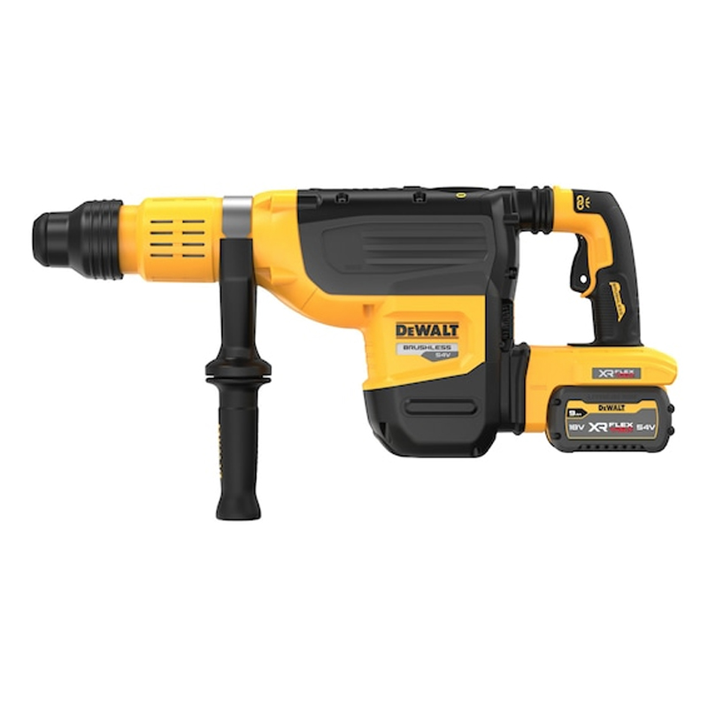 Ciocan rotopercutor SDS-Max cu 3 functii, 54V Li-Ion XR FLEXVOLT 2 x 9.0 Ah, 19.4 J, 52 mm, DeWalt tip DCH775X2-QW