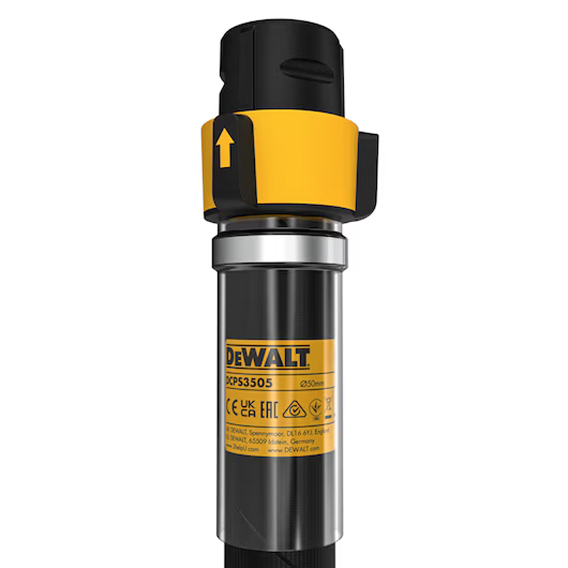Ax flexibil 5m + cap vibrator 50mm pentru vibratoarele DeWalt PowerShift
