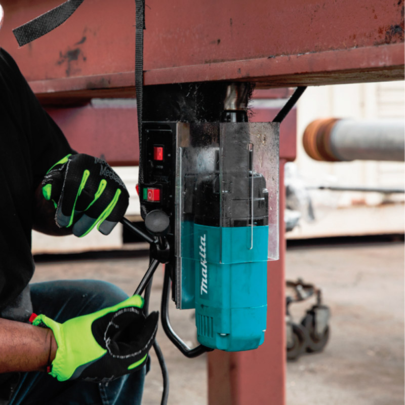 Masina de gaurit cu talpa magnetica 1050W, Makita HB350