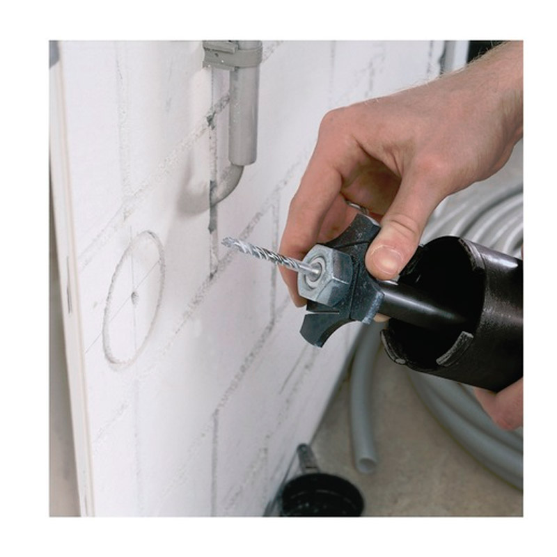 Carota diamantata pentru gaurire uscata cu sistem de extragere a prafului Milwaukee DCHXL, Ø52 x 420mm, 1 1/4