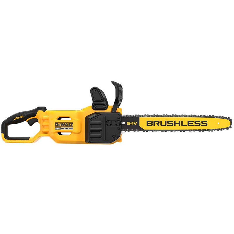 Electrofierastrau cu lant, compatibil cu acumulatori 54V Li-Ion Flexvolt, 45 cm, SOLO, Dewalt, tip DCMCS574N-XJ