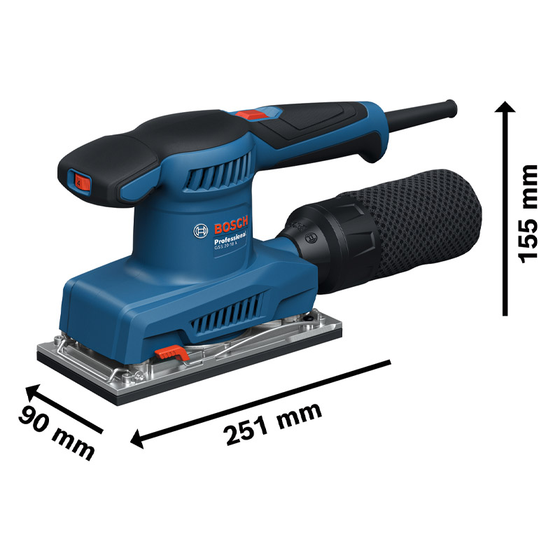 Slefuitor cu vibratii tip GSS 20-18 A