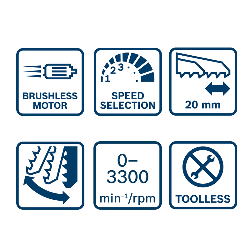 Fierastrau vertical (pendular) cu acumulator Li-Ion 18V, 4.0Ah, BOSCH tip GST 183-LI