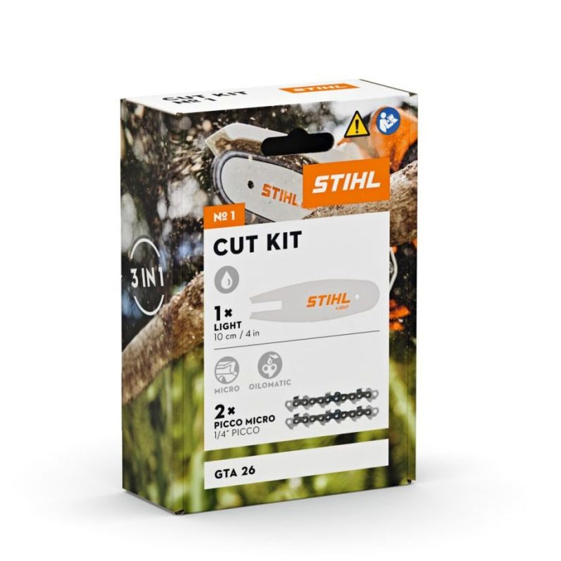 Set lama cu doua lanturi Stihl CUT KIT1 compatibil cu GTA26