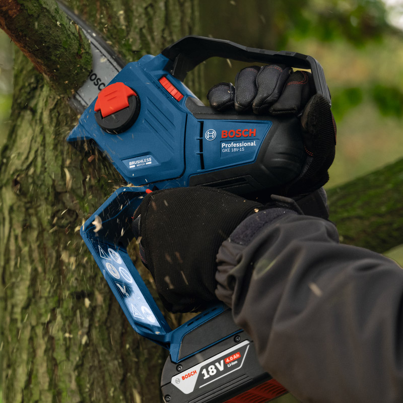 Fierastrau cu acumulator 18V Li-Ion, Bosch GKE 18V-15, Solo