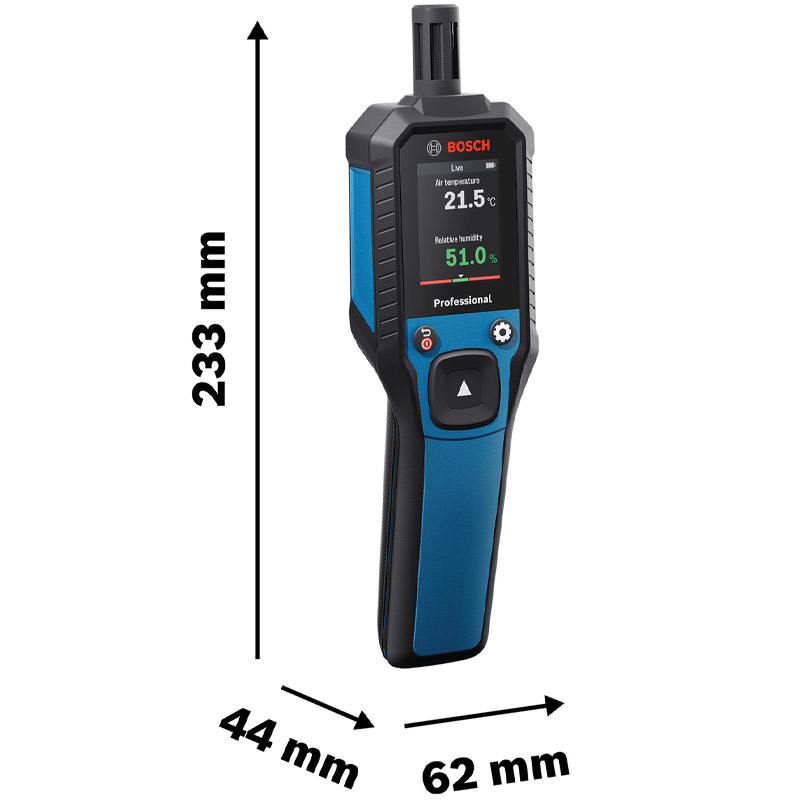 Aparat de masurare a parametrilor mediului inconjurator (termohigrometru), TFT LCD 2
