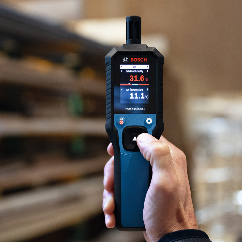 Aparat de masurare a parametrilor mediului inconjurator (termohigrometru), TFT LCD 2