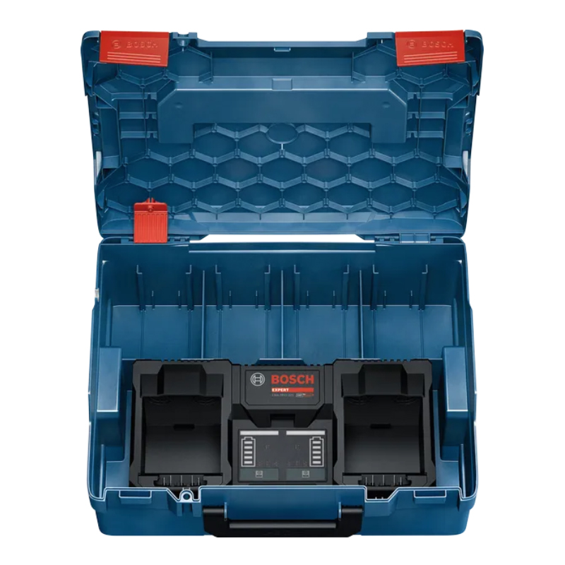 Incarcator dual Expert Bosch, EXAL 18V2-320, 2x16A, in L-Boxx