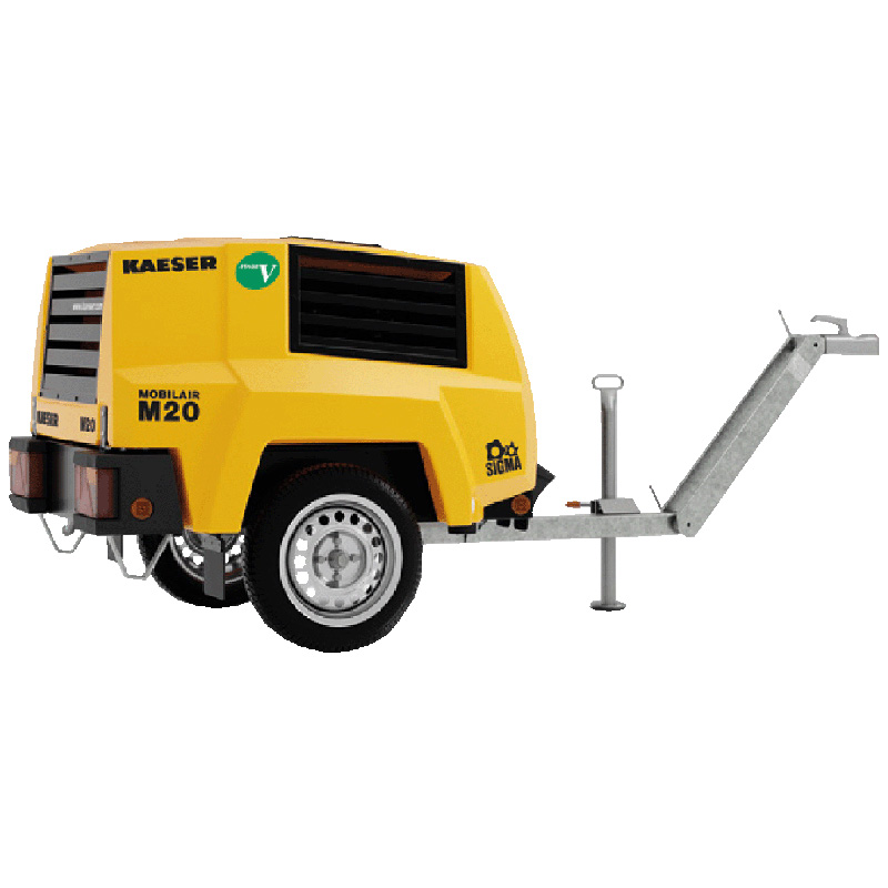 Motocompresor KAESER M20PE - 2 m³/min, 7 bar