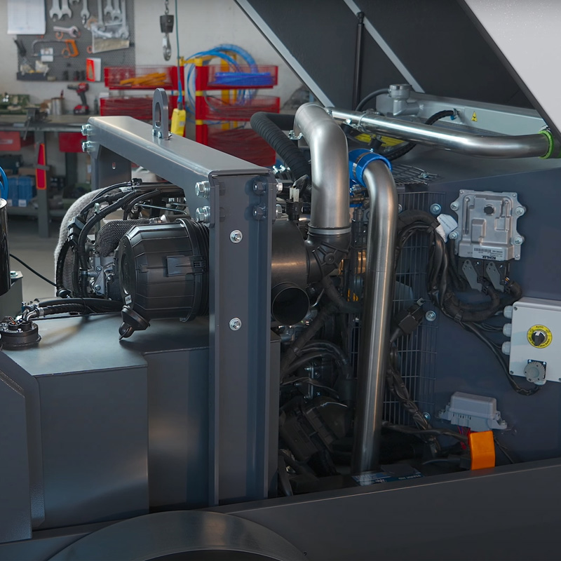 Motocompresor ROTAIT MDVN 83 ECO5 Dual Pressure - 8 m³/min, 7-10 bar