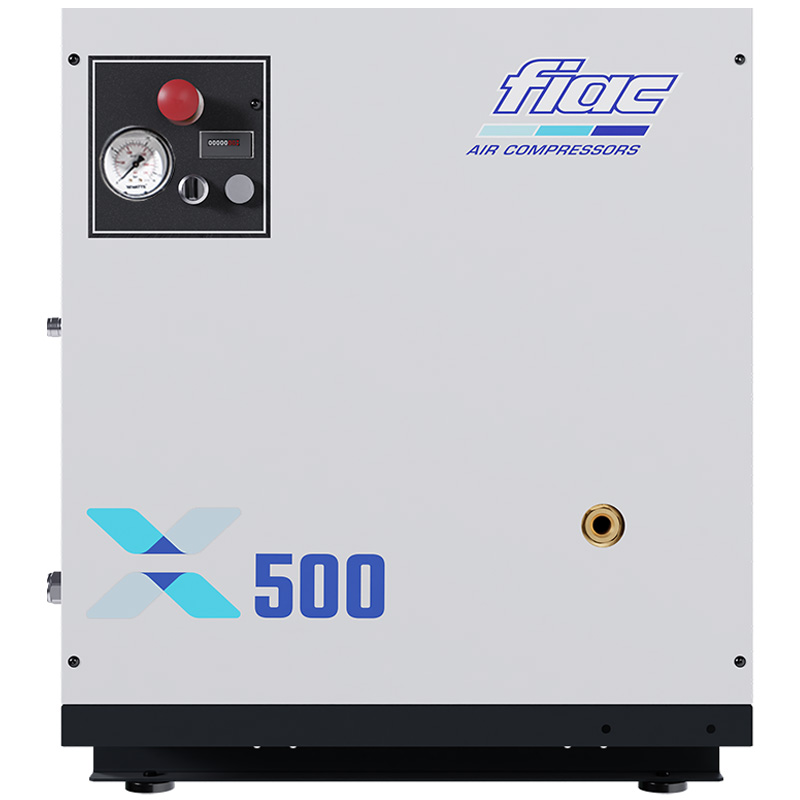Compresor cu surub FIAC X500 cu invertor | 10 bar, 498 l/min, 5.5CP - compresor profesional
