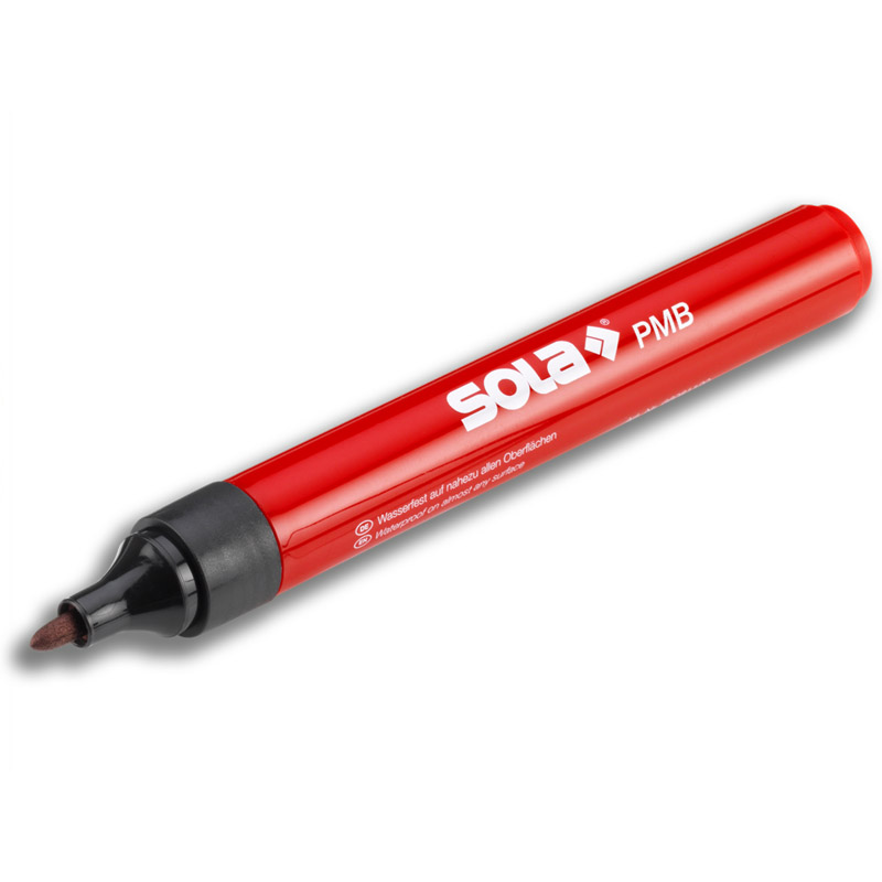 Set 40 markere permanente SOLA PMBR, 20 negre si 20 rosii pentru uz profesional